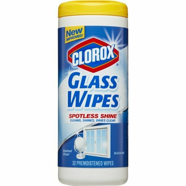 Clorox Radiant Clean Glass Wipers 32 Count, 6PK 31094